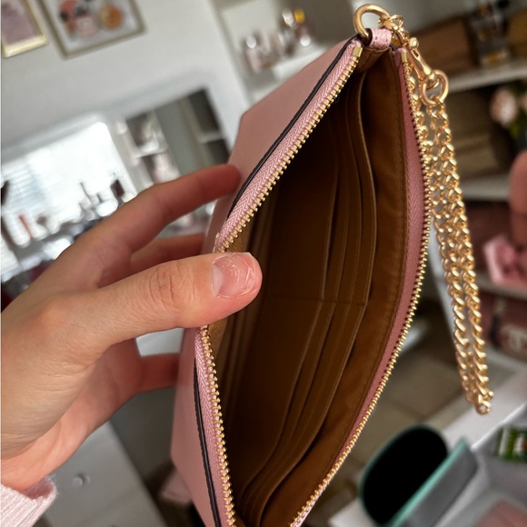 Coach Pink Wristlet - Picture 9 of 13